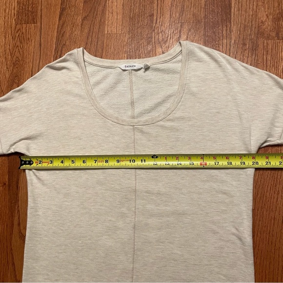 Athleta Studio Scoop Neck Oatmeal Sweatshirt size XS - Picture 16 of 16